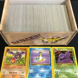 Vintage Pokemon Card Collection & Rare WotC 1999 Fossil Box - Bulk Binder Lot - Image 1