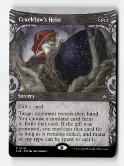 Cruelclaw's Heist - Bloomburrow - #310 - Non-Foil - NM - MTG - Image 1