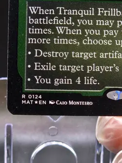 Tranquil Frillback (Foil Etched) March of the Machine: The Aftermath Foil - Image 3