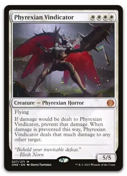 Phyrexian Vindicator #27 (NM) Phyrexia All Will Be One ONE Magic MTG - Image 1