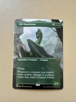 Old gnawbone - borderless foil - English - MTG AFR - NM - Image 1