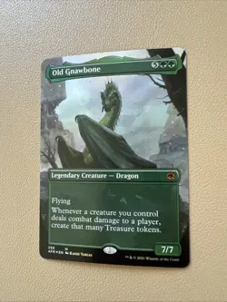 Old gnawbone - borderless foil - English - MTG AFR - NM - Image 2