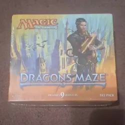 Magic: The Gathering Dragon's Maze Fat Pack Kit Includes 9 Boosters English - Image 1