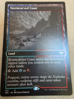 Stormcarved Coast - Innistrad: Double Feature 532 Regular Rare - Mtg - Image 1