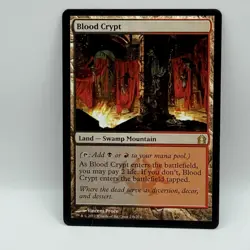 Blood Crypt 238/274 Return to Ravnica Rakdos Dual Land MTG Magic Gathering LP - Image 4