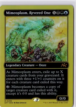 Mimeoplasm, Revered One (First-Place Foil) Aetherdrift Foil NM M 0486 - Image 1
