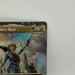 Eshki, Temur's Roar (Borderless) 0003 FOIL NM TDC Commander:Dragonstorm MTG - Image 2