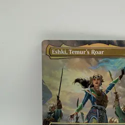 Eshki, Temur's Roar (Borderless) 0003 FOIL NM TDC Commander:Dragonstorm MTG - Image 3