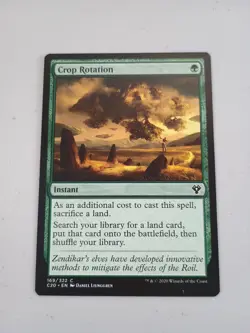 MTG Crop Rotation #169 Commander 2020 C20 Magic NM - Image 1