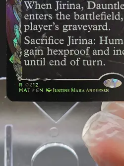 Jirina, Dauntless General (Halo Foil) March of the Machine: The Aftermath Foil - Image 3