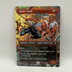 Lot of 7 MTG Universes Beyond: Spider-man Noir Punk Ham Peni India 2099 Miles - Image 4