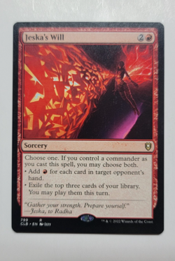 Jeska's Will Commander Legends: Battle for Baldur's Gate Near Mint MTG - Image 1