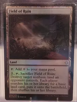 MtG Field of Ruin Ixalan Foil NM - Image 1