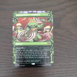 MTG-Teenage Mutant Ninja Turtles/Michelangelo's Technique 239(foil) - Image 1