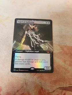 Angel Of Suffering Extended Art Foil Streets Of New Capenna MTG LP - Image 1