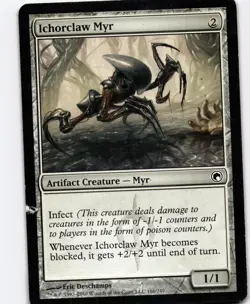 Ichorclaw Myr C Scars of Mirrodin 166 SOM - Image 1