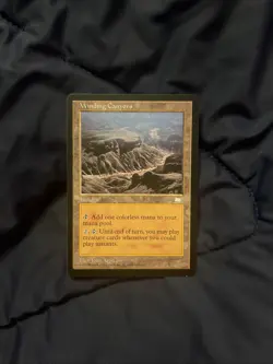 Winding Canyons (Weatherlight) NM MTG - Image 1