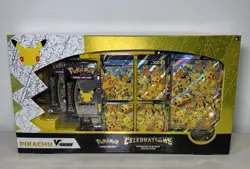 Pokemon TCG Celebrations 25th Anniversary Pikachu V-Union Special Collection Box - Image 1
