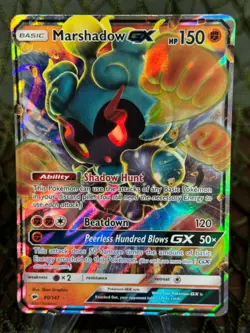 MARSHADOW GX ~ Pokemon TCG: Sun & Moon BURNING SHADOWS - Image 1