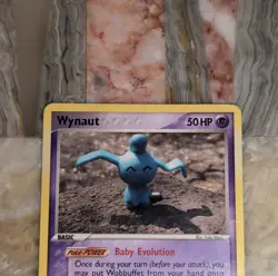 Pokemon Wynaut 71/92 EX Legend Maker Common Basic 50 HP Regular - Image 2