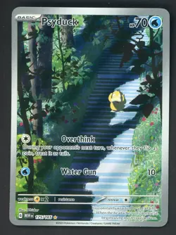 2023 Pokemon MEW EN Illustration Rare #175 Psyduck - Image 1