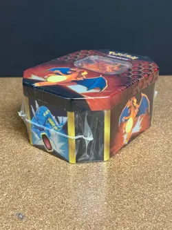 POKEMON HIDDEN FATES CHARIZARD GX FACTORY SEALED TIN - Image 4
