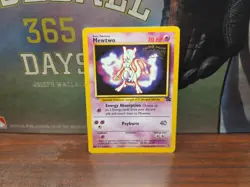 Pokemon Mewtwo (Movie Promo) #03/53 Wotc Black Star Promo - Image 1