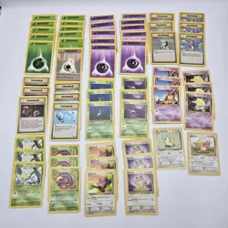 Vintage Pokemon Cards 59 Bulk Lot - Image 1