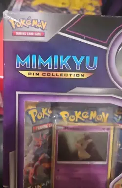 POKEMON TCG Mimikyu Pin Collection Box - SEALED - Sun & Moon - 3 Packs - 2017 - Image 2