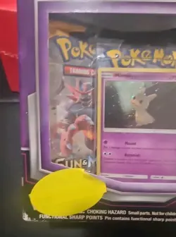 POKEMON TCG Mimikyu Pin Collection Box - SEALED - Sun & Moon - 3 Packs - 2017 - Image 3