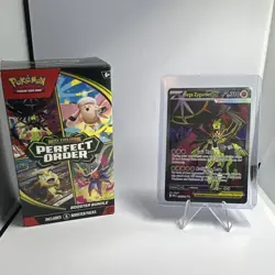 Pokemon Perfect Order Booster Bundle & Mega Zygarde EX Holo Card 104/108 - Image 1