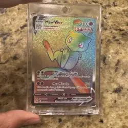 Pokemon Fusion Strike Mew VMAX 268/264 Secret Rainbow Rare - Image 3