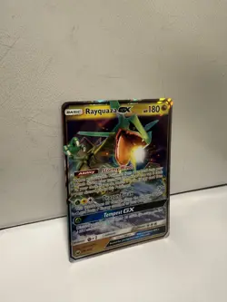 Pokemon TCG Rayquaza GX Full Art Ultra Rare Holo Card 109/168 Celestial Storm LP - Image 3