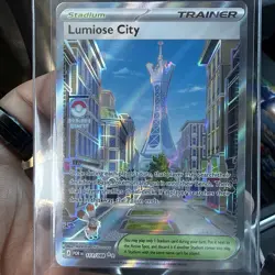 Lumiose City 111/088 Full Art Trainer Stadium Perfect Order Pokemon - Image 1