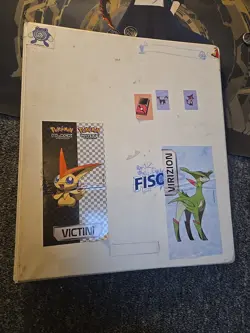 Vintage Pokemon Binder Full Of Cards 1998-2002 Base 1- Neo Some Rares Shadowless - Image 2