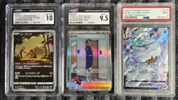 Pokemon Full Art Graded Slab Lot! Jynx CGC 10/Amarys CGC 9.5/Ice Rider Calyrex 9 - Image 1