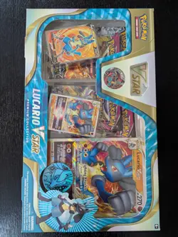 Pokemon TCG Lucario VSTAR Premium Collection Box Sealed - Image 2