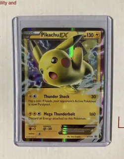 Pikachu Ex XY174 - Pokemon TCG - EX Black Star Promo - Holo - Image 1