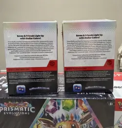 Pokemon Prismatic Evolutions Booster Bundle (x3) + Surprise Box SEALED - Image 4