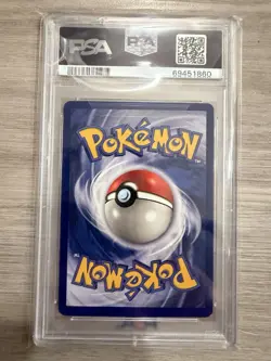1999 Pokemon Shadowless Sandshrew PSA 9 Mint #62 Base Set - Image 2