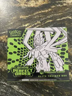 Pokemon TCG Perfect Order Pokemon Center Exclusive Elite Trainer Box ETB IN HAND - Image 1