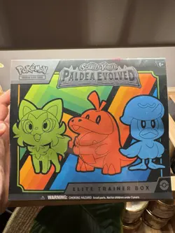 Pokemon TCG Paldea Evolved Elite Trainer Box (ETB). Factory Sealed. 820650853661 - Image 1