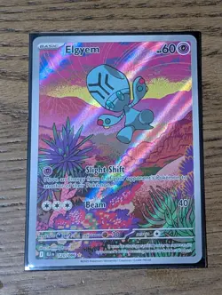 Pokemon TCG - Elgyem - 120/086 - Illustration Rare - SV: Black Bolt NM - Image 1