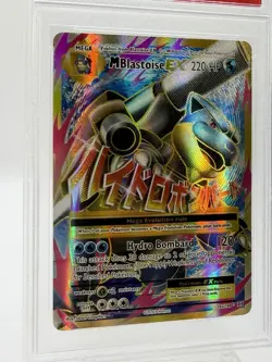 PSA 10 2016 Pokemon XY Evolutions M Blastoise EX Full Art 102/108 Holo - Image 3