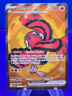 ORICORIO EX - 110/094 - ULTRA RARE - PHANTASMAL FLAMES - POKEMON - - NM - Image 1