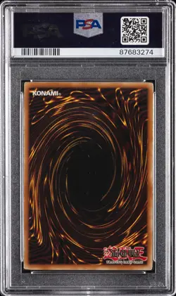 2002 YU-GI-OH! STARTER DECK: KAIBA #001 BLUE-EYES WHITE DRAGON PSA 3 - Image 2