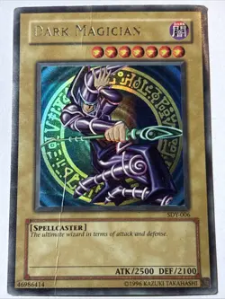 Yu-Gi-Oh! TCG Dark Magician SDY-006 Unlimited Ultra Rare Heavy Damage - Image 1