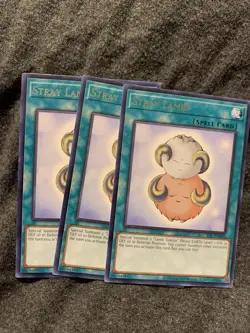 X3 Yu-Gi-Oh!TCG Stray Lambs Invasion of Chaos IOC-EN092 Rare 25th Anniversary X3 - Image 1