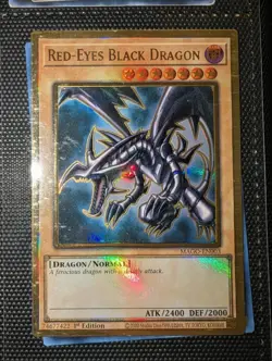 Red-Eyes Black Dragon MAGO-EN003 Maximum Gold 1st Edition - Image 1
