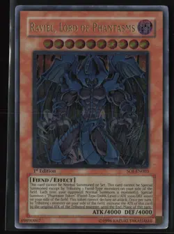 Raviel, Lord of Phantasms (UTR) SOI-EN003 Ultimate Rare 1st Edition Yu-Gi-Oh - Image 1